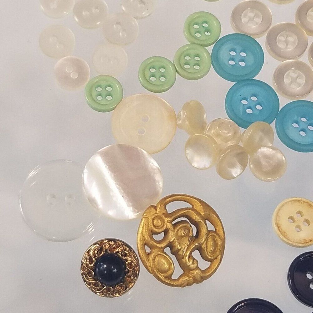Vintage Buttons Mixed Lot - Picture 7 of 13
